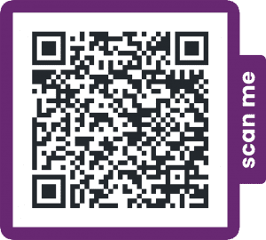 Neighbourlink QR code holder Victors Place